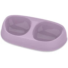 Миска Moderna Double Sensibowl подвійна для котів 2х200 мл лілова 29х15х6 см (58908): Тип Миски