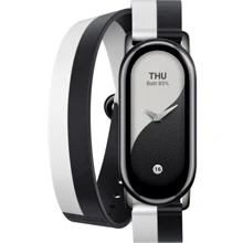 Ремешок Xiaomi Strap Black and White (BHR7311GL) for Xiaomi Mi Smart Band 8: Тип Ремешок