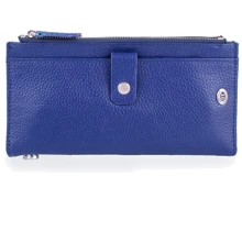 Жіночий гаманець ST Leather Accessories синій (NST420-dark-blue): Стать жіночий