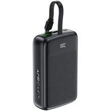 Внешний аккумулятор Acefast Power Bank 20000mAh M14 22.5W Black: Емкость батареи, мАч 20000