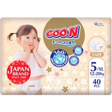 Подгузники Goo.N Premium Soft для детей XL 12-20 кг 40 шт. (F1010101-150): Тип Подгузники-трусики
