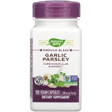 Nature's Way, Garlic & Parsley, 100 Capsules (NWY-00360): Форма выпуска Капсулы
