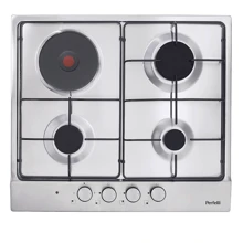 Варильна поверхня газова Perfelli HKM 631 I: Розміри для вбудовування (ШxГ) 56x49 см