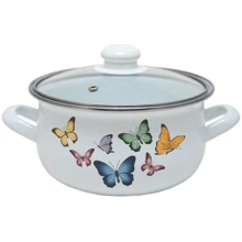 Кастрюля Infinity ED-1435 Butterflies 22 см 4.8 л (6529090): Тип Традиционная