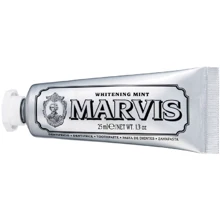 Marvis Whitening Mint 25ml Зубная паста Отбеливающая мята: Назначение Отбеливание, Очищение