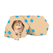 Модульний будиночок Collar TelePet для котів 44х44х37 см (9072) ціна за 1 модуль ( продаж тільки 3-х модулів): undefined undefined
