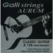 Струна для гитар Струны для классической гитары Gallistrings A126 HARD TNS: Тип Комплект струн