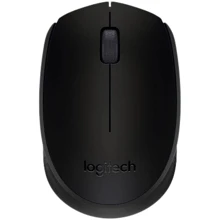 Мишка Logitech B170 Black (910-004798): інтерфейс підключення Wireless (радіо інтерфейс)