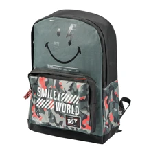 Рюкзак молодіжний YES T-67 Smiley World Military boy (558282): Вікова група від 13 до 18 років