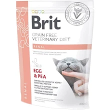 Brit GF Veterinary Diets Cat Renal Egg & pea 400 г: Тип Сухой корм