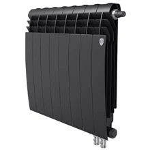 Радіатор із нижнім підключенням Royal Thermo BiLiner 500/Noir Sable VR – 8 секцій: Тип радіатора Секционный