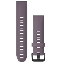 Ремешок Garmin QuickFit 20 Watch Bands Purple Storm Silicone ( 010-12871-00): Цвет фиолетовый
