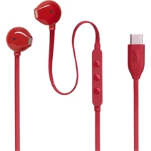 Наушники JBL Tune 305C Red (JBLT305CRED): Тип конструкции вкладыши