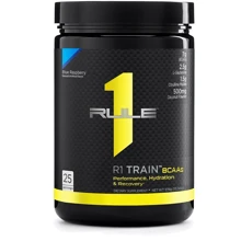 Аминокислота для спорта Rule One Proteins R1 Train BCAAs 378 g /25 servings/ Blue Raspberry: Вкус Голубая малина