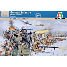 Набір фігурок Italeri Німецька піхота (зимова форма) (IT6151): Виробник ITALERI