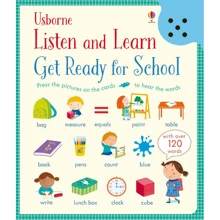 Get Ready for School /Интерактивная книга Слушай и учись Готовимся к школе: Производитель Usborne