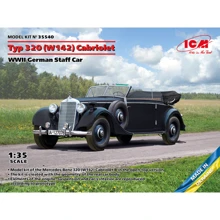 Модель ICM Typ 320 кабриолет, немецкий штабной автомобиль времен Второй мировой войны (ICM35540): Производитель ICM
