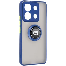 Чохол для телефона ArmorStandart Frosted Matte Ring Navy Blue для Xiaomi Redmi Note 13 Pro 5G / Poco X6 5G (ARM72726): Сумісність Xiaomi Redmi Note 13 Pro 5G / Poco X6 5G