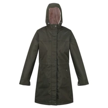 Куртка Regatta Remina (RWP326-41C) 40 зелена зимова з капюшоном: Сезон Зима