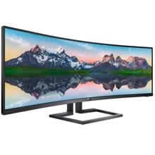 Монитор Philips 498P9/00: Покрытие экрана матовое
