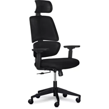 Офисное кресло Mealux Leo Air Black (арт.Y-543 KB): Тип для персонала