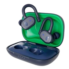 Навушники SkullCandy Push Active True Wireless In-Ear Dark Blue/Green (S2BPW-P750): Тип конструкції вакуумні