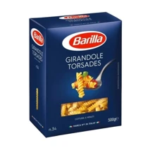 Макарони Barilla Girandole Torsades №34 спіраль 500г: Вага нетто 500 г