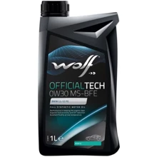 Моторна олива WOLF OFFICIALTECH 0W30 MS-BFE 1Lx12: Тип Синтетическое