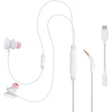 Наушники JBL Quantum 50C White (JBLQTUM50CWHT): Тип конструкции вакуумные