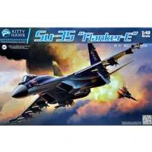 Модель Kitty Hawk Российский истребитель-бомбардировщик Су-35 "Flanker-E" (KH80142): Производитель Kitty Hawk