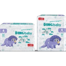 Підгузки дитячі DinoBaby 6 (16+кг) 32 шт: Тип Подгузники