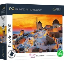 Пазл Trefl Безмежна колекція: Санторіні 1500 елементів (26195): Виробник Trefl