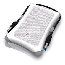 Внешний жесткий диск Silicon Power Armor A30 1TB USB 3.0 White (SP010TBPHDA30S3W): Размеры, мм 87.5 x 134 x 18.6