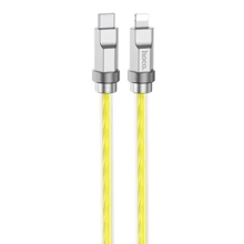 Кабель Hoco Cable USB-C to Lightning U113 Solid 20W 1m Gold: Тип USB-C - Lightning