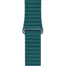 Аксесуар для Watch Apple Leather Loop Band Peacock Large (MXPN2) for Apple Watch 42/44mm: Виробник Apple