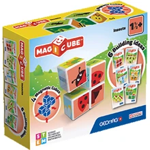 Geomag MAGICUBE Insects | Магнитные кубики Насекомые: Количество деталей, шт. 4