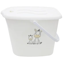 Відерце для памперсів Maltex Zebra white білий (6906_60): Виробник Maltex
