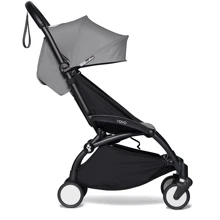 Прогулочная коляска BABYZEN YOYO² Plus 6+ (капюшон, матрасик) Grey/Серый (черная рама): Тип коляски Прогулочная