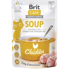 Влажный корм Brit Care Soup Chicken для котов суп с курицей 75 г х 15 шт (2700000048245): Тип Влажный корм