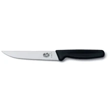 Кухонний ніж Victorinox вузьке з чорною ручкою 15cм (5.1803.15B): Лезо нержавіюча сталь