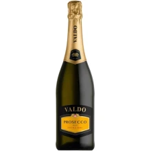 Вино игристое Valdo Prosecco DOC Extra dry Spumante Bianco, сухое белое, 0.75л 11% (PLK8002335107067): Объем, л 0.75