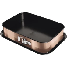 Форма для выпечки Berlinger Haus Rose Gold 39x27x7.5 см (6474-BH): Крышка Нет
