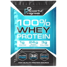 Протеин Powerful Progress 100% Whey Protein 32 g / 1 serving / strawberry: Вид Сывороточные