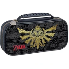 Аксессуар для приставок Deluxe Travel Case Zelda Black Gold Logo (Nintendo Switch): Совместимость Nintendo Switch