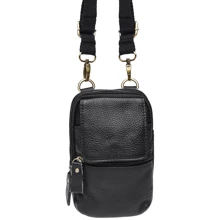 Чоловіча сумка через плече Keizer чорна (K11024-black): Стать Чоловік
