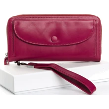 Женский кошелек Dr. Bond фиолетовый (32639 purple-red): Пол Женский
