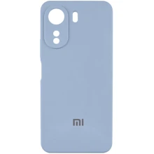 Чехол для телефонов Lakshmi Premium Silicone Case with Logo Full Camera Sweet Blue for Xiaomi Redmi 13C / Poco C65: Совместимость Xiaomi Redmi 13C / Poco C65
