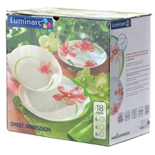 Столовый сервиз Сервиз Luminarc Sweet Impression E4948 (18 пр.): Количество персон 6