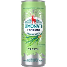 Лимонад Borjomi Limonati Тархун 0.33 л (4860019003104): Объем, л 0.33