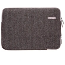 Сумка для ноутбука WIWU 11.6" London Woolen Classic Sleeve Grey (GM1705MB11.6) : Матеріал нейлон, поліестер
